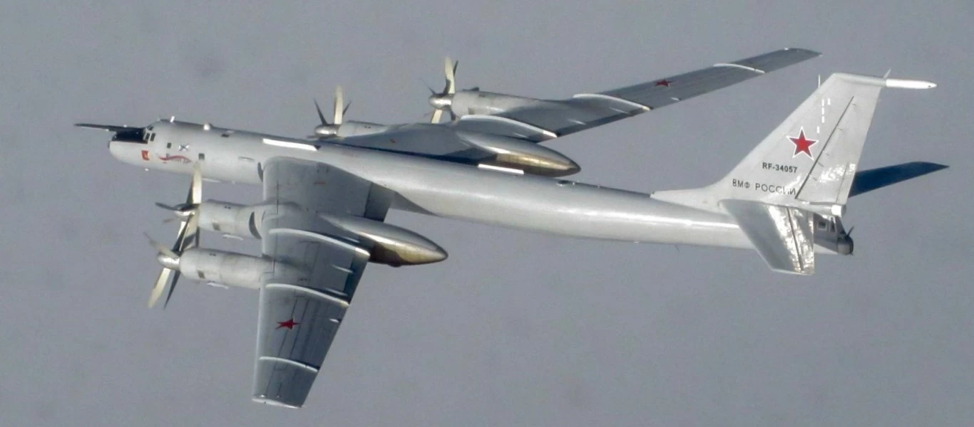 Ρωσικά Tu-142 πέταξαν πάνω από Βόρεια Θάλασσα & Βορειοανατολικό Ατλαντικό